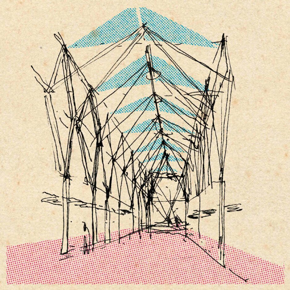 Mehdi Zannad dessin architecture Brenac et Gonzalez Sarclay